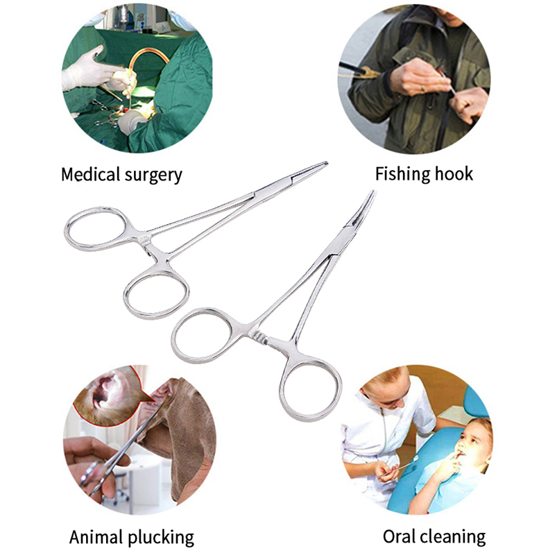 Hair Care Lab - Forceps Lurus & Lengkung dari Baja
