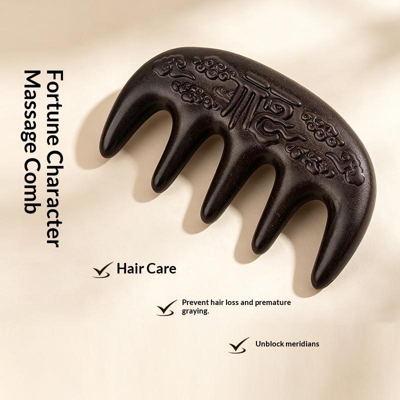 Hair Care Wella - Sisir Pijat Kulit Kepala Herbal Alami,
