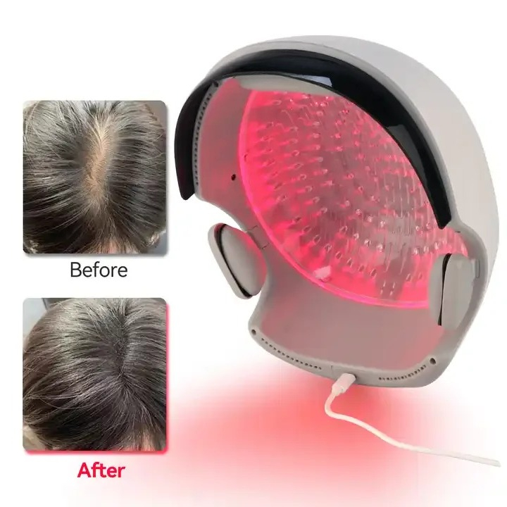 Hair Care Lab - Helm Penumbuh Rambut Cahaya Merah, Topi