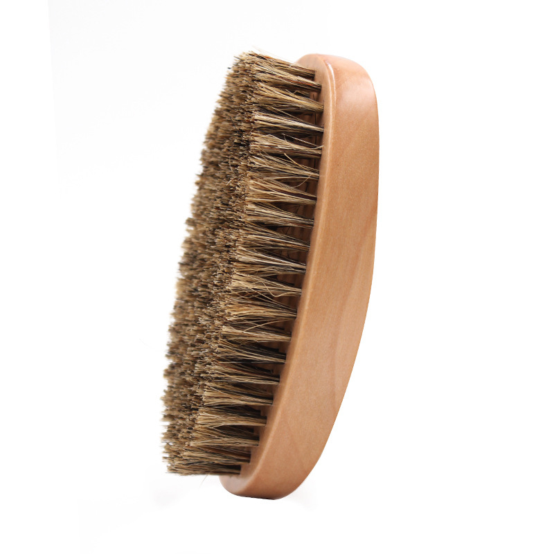 Bamboo Hair Brush - Sikat Jenggot Babi Hutan Alami untuk