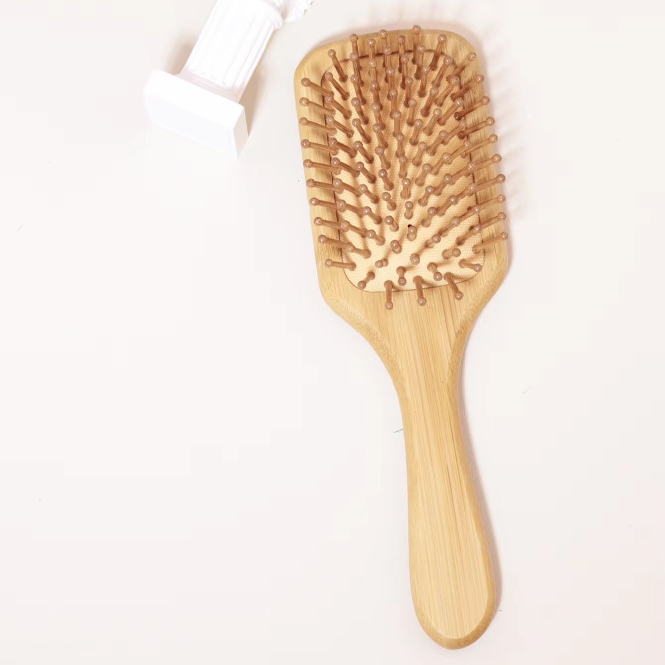Sisir bantalan udara kayu bamb - Bamboo Hair Brush ulasan dan harga