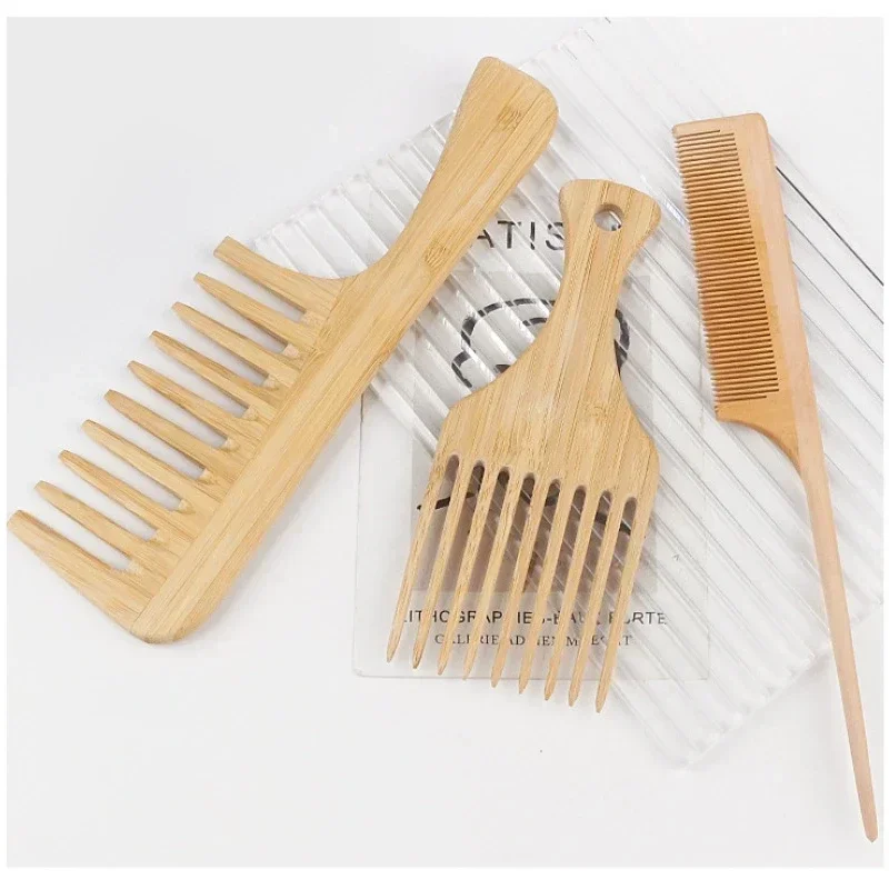 1 Buah Sisir Rambut Kayu Bambu - Bamboo Hair Brush ulasan dan harga