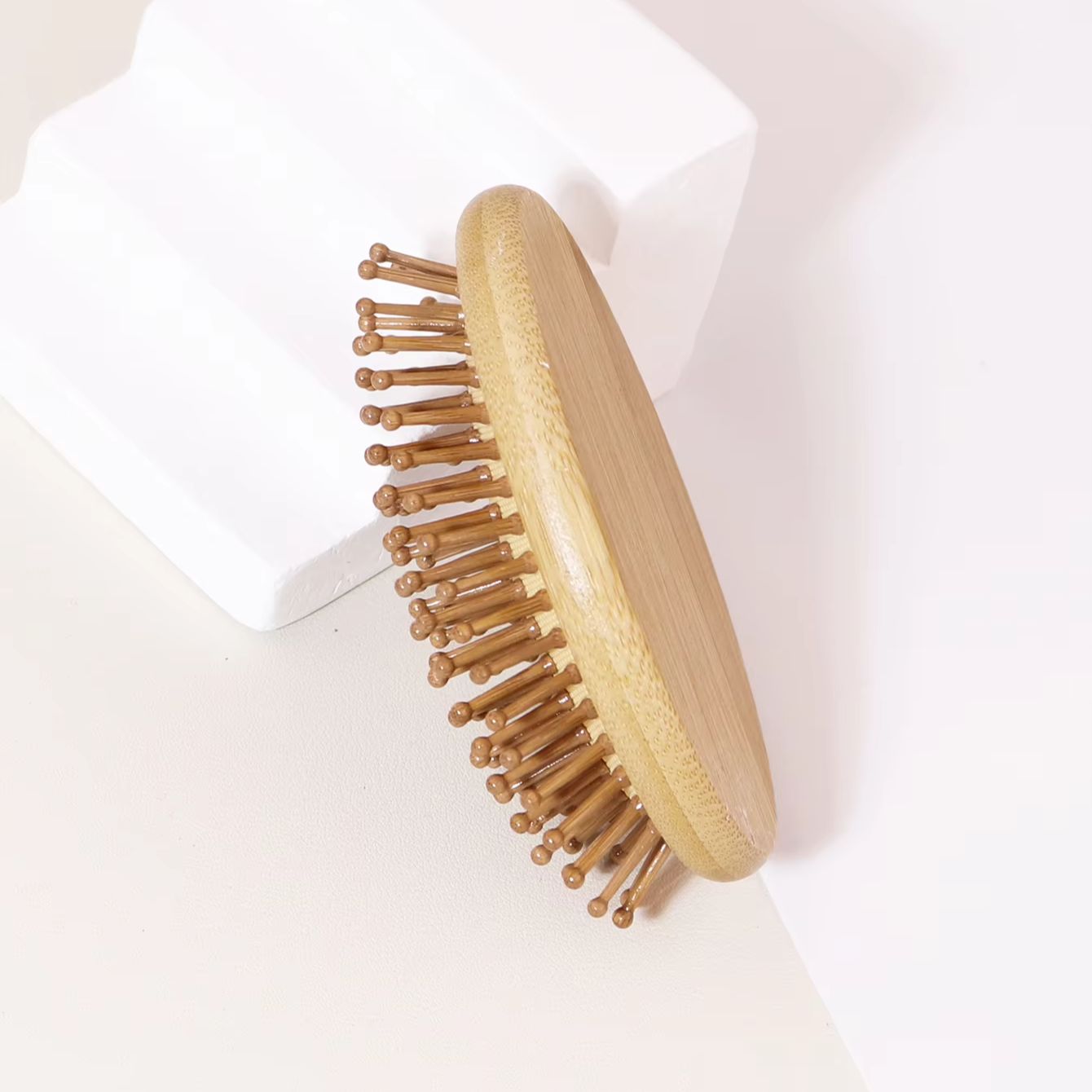 1 Buah Sikat Bambu Anti-statis - Bamboo Hair Brush ulasan dan harga