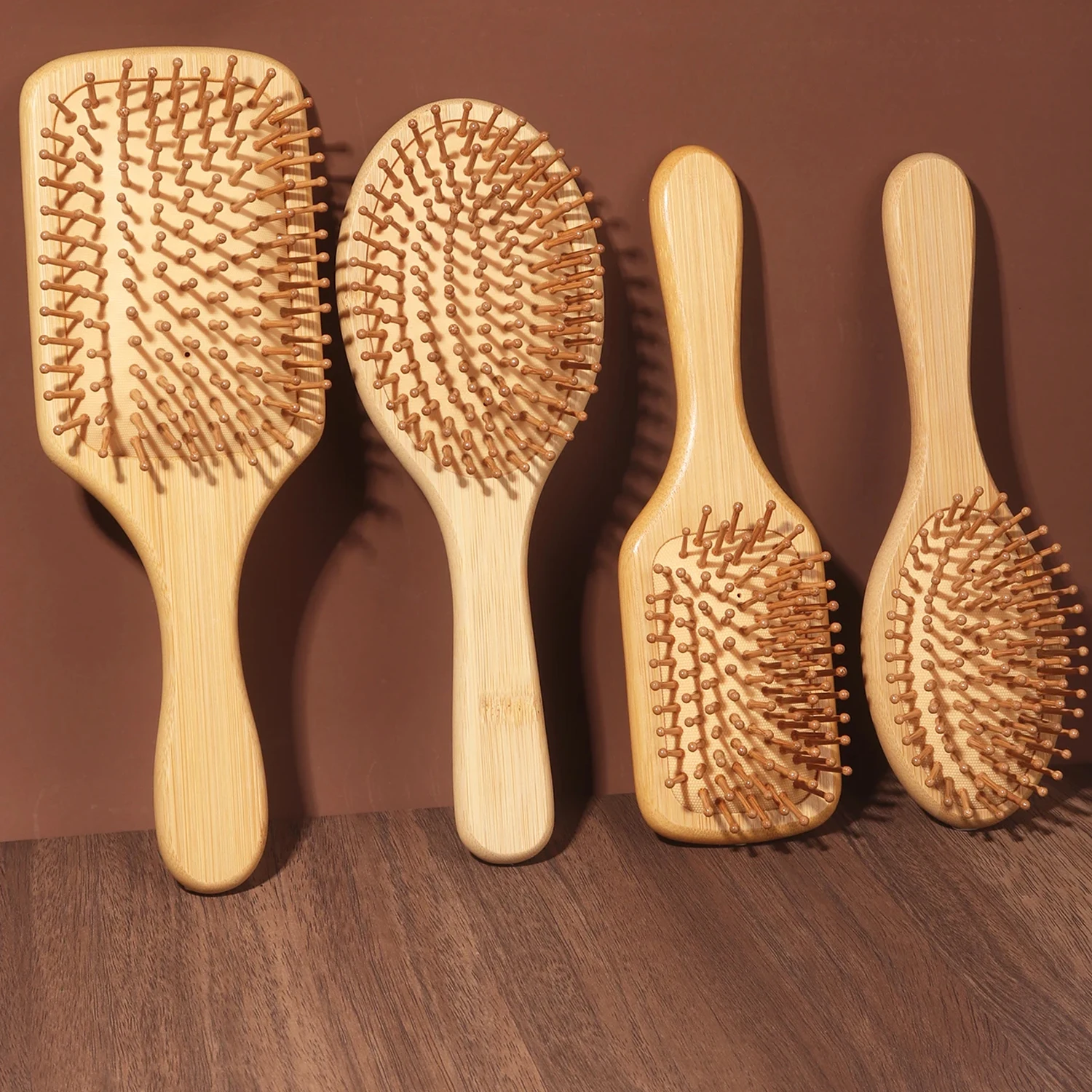 Sikat Rambut Bantalan Udara Ba - Bamboo Hair Brush ulasan dan harga