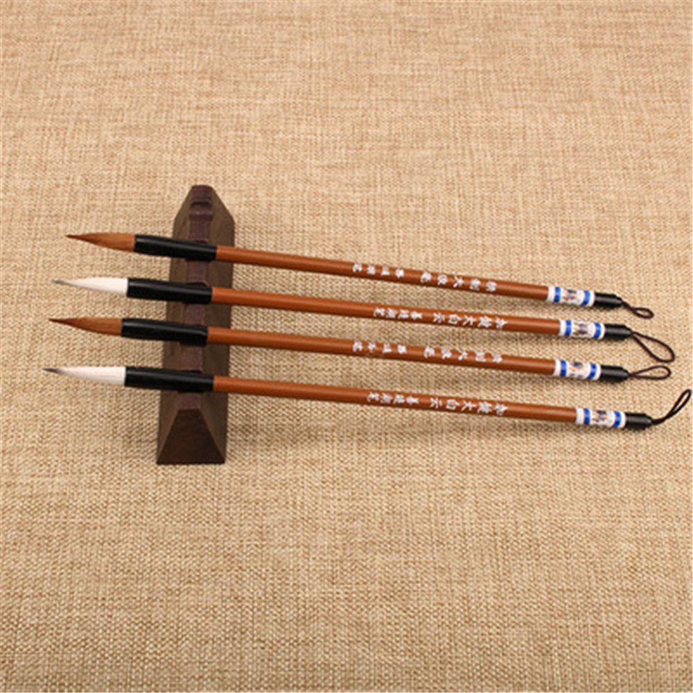 6 Buah/Set Kuas Lukis Bulu Ser - Bamboo Hair Brush ulasan dan harga