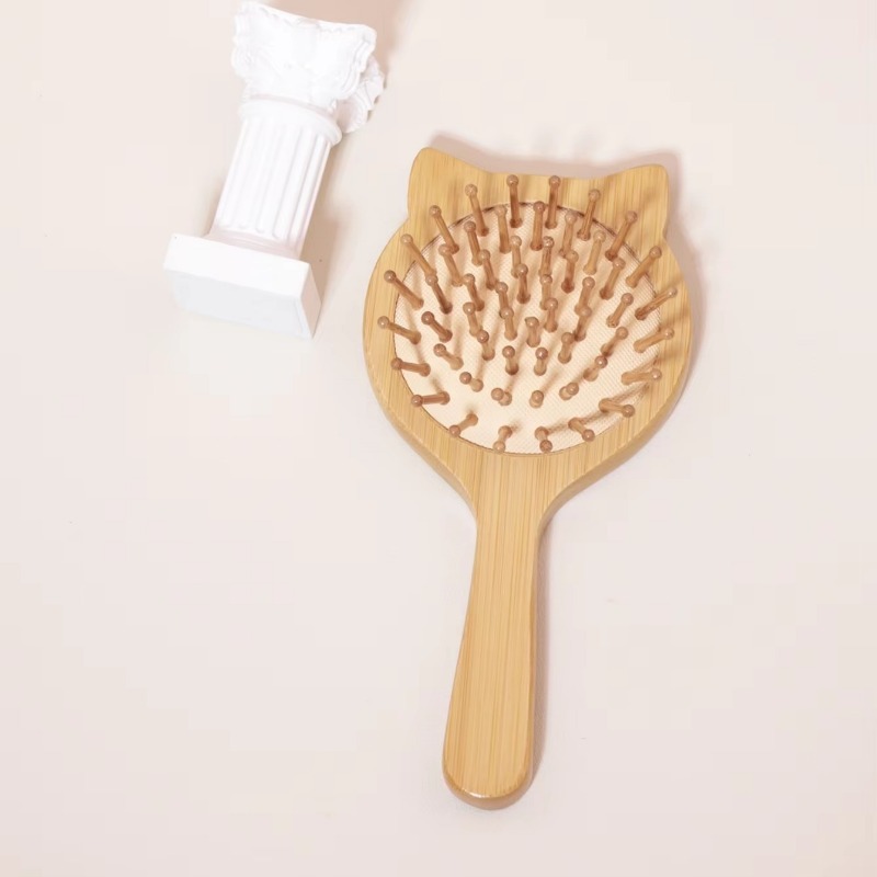 1 Buah Sisir Kayu Perawatan Ra - Bamboo Hair Brush ulasan dan harga