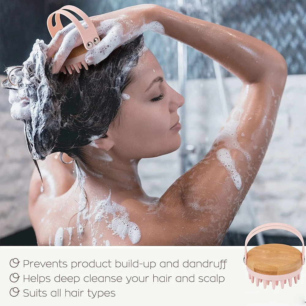 Sikat sampo pemijat kulit kepa - Bamboo Hair Brush ulasan dan harga
