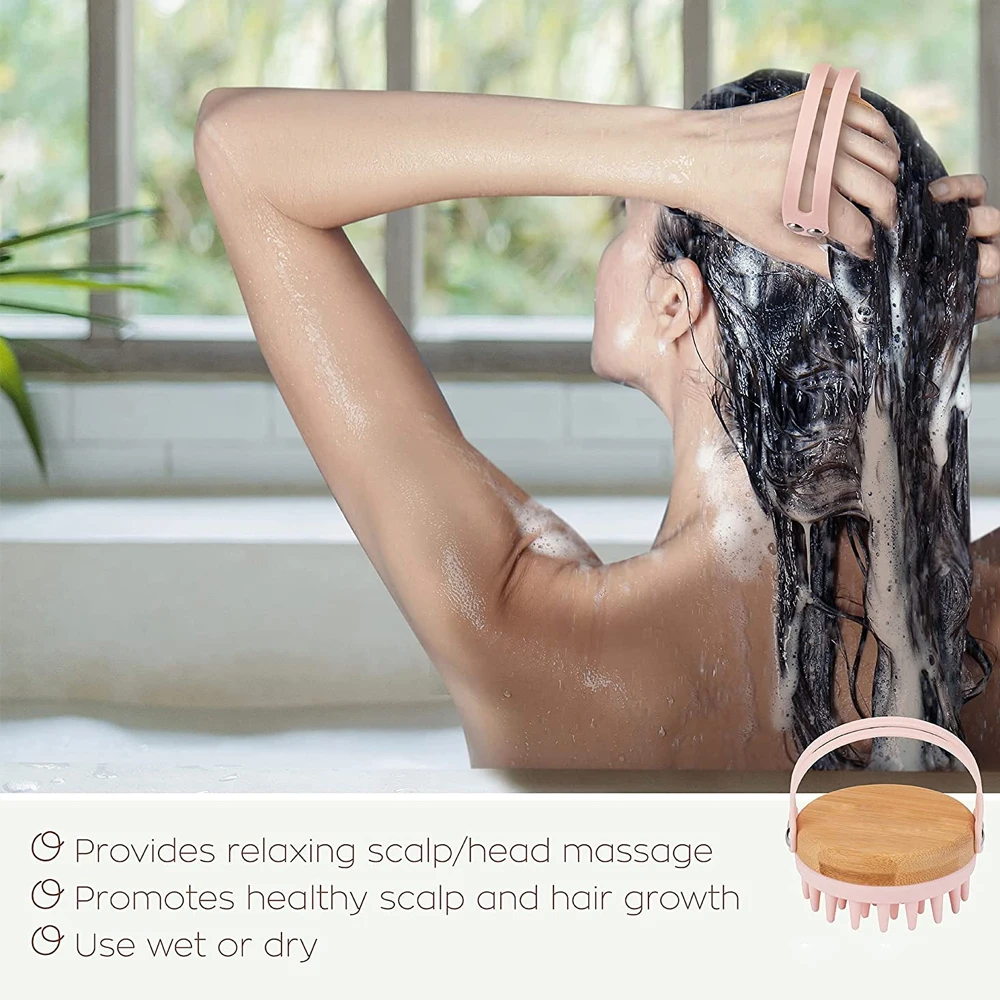 Sikat sampo pemijat kulit kepa - Bamboo Hair Brush ulasan dan harga