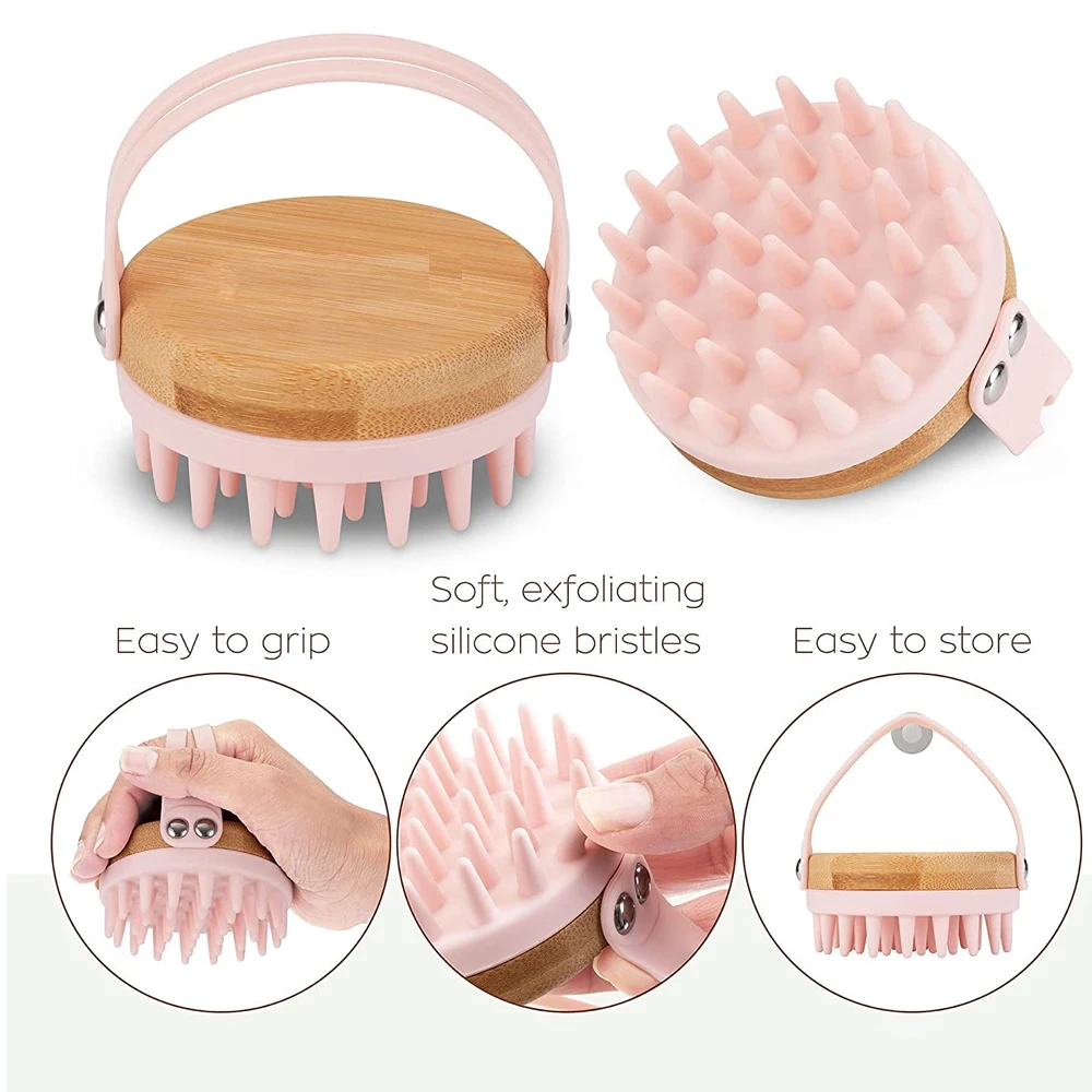 Sikat sampo pemijat kulit kepa - Bamboo Hair Brush ulasan dan harga