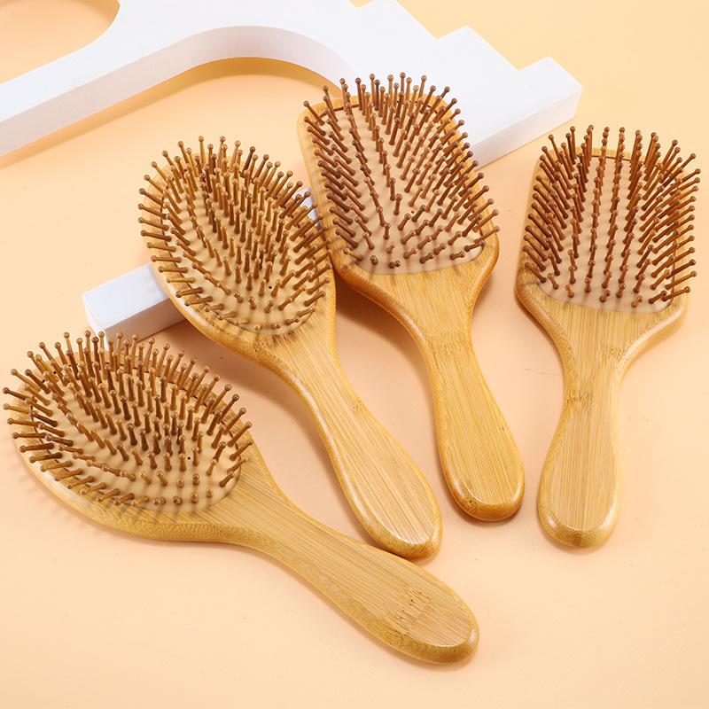 {MAX-66} Sisir Kayu Bambu Alam - Bamboo Hair Brush ulasan dan harga