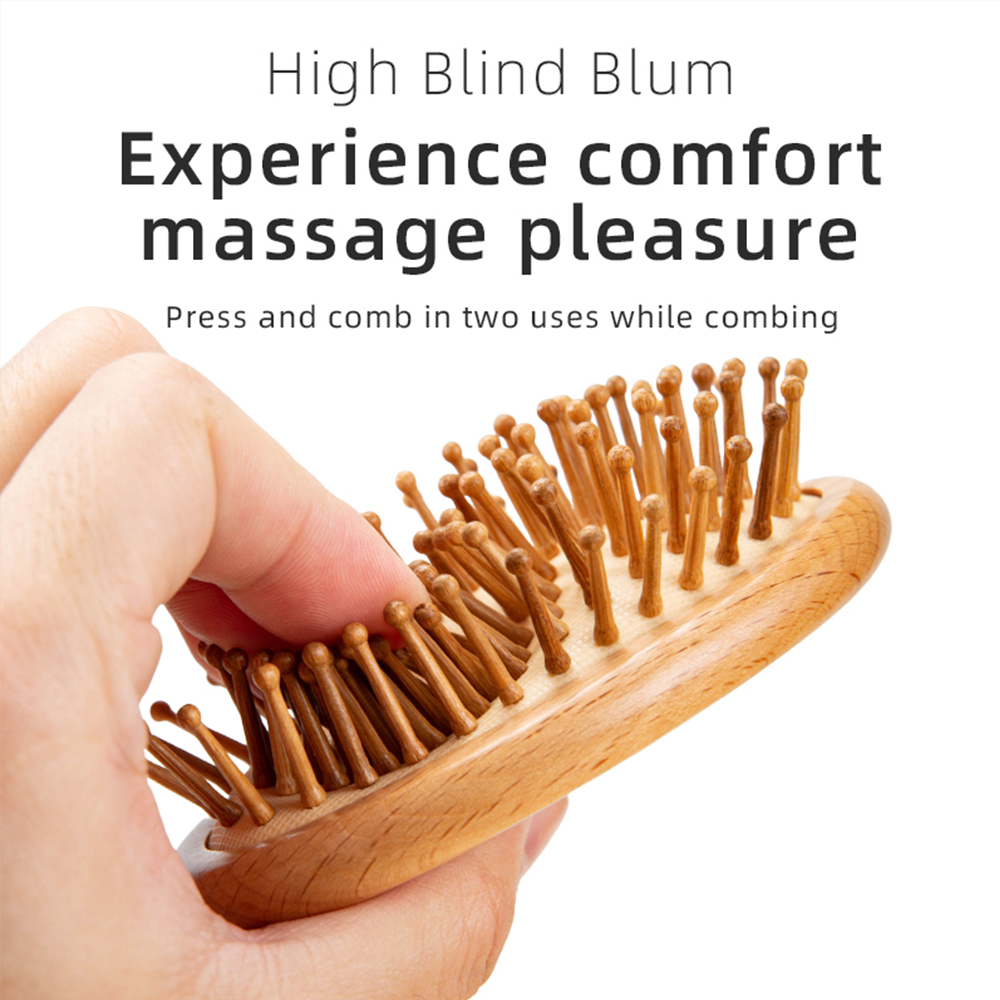 Sikat rambut sisir bambu sehat - Bamboo Hair Brush ulasan dan harga