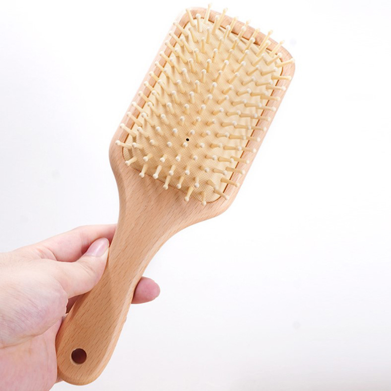 Kayu sisir Airbag profesional  - Bamboo Hair Brush ulasan dan harga