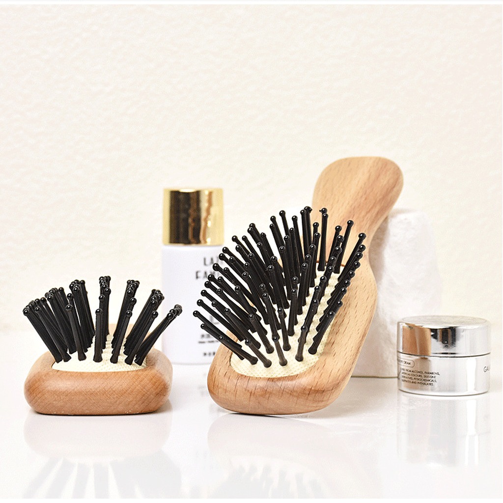 Sikat Rambut Bambu dan Kayu, S - Bamboo Hair Brush ulasan dan harga