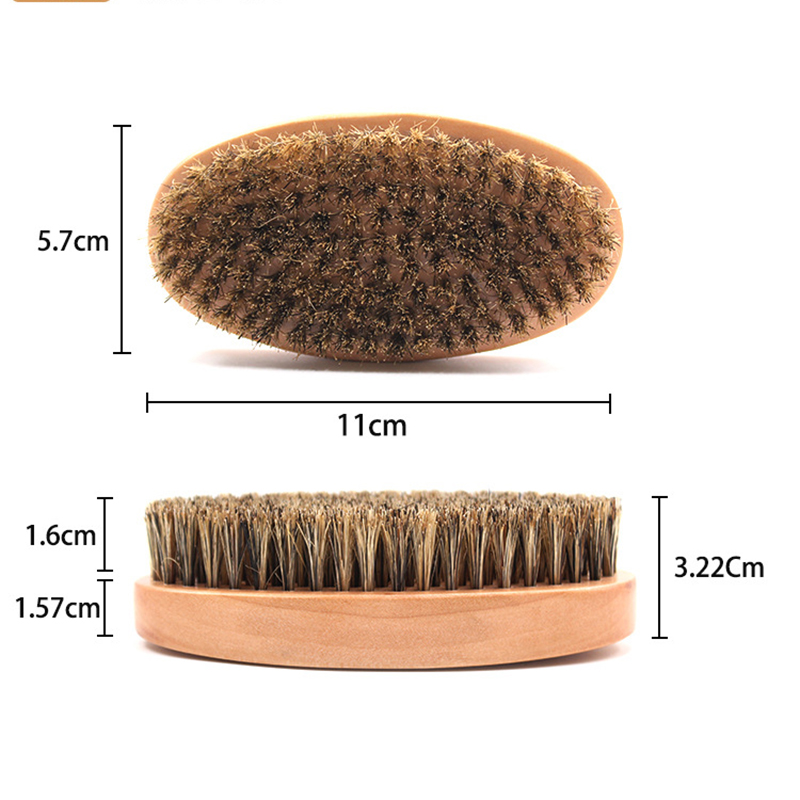 Sikat Jenggot Babi Hutan Alami - Bamboo Hair Brush ulasan dan harga